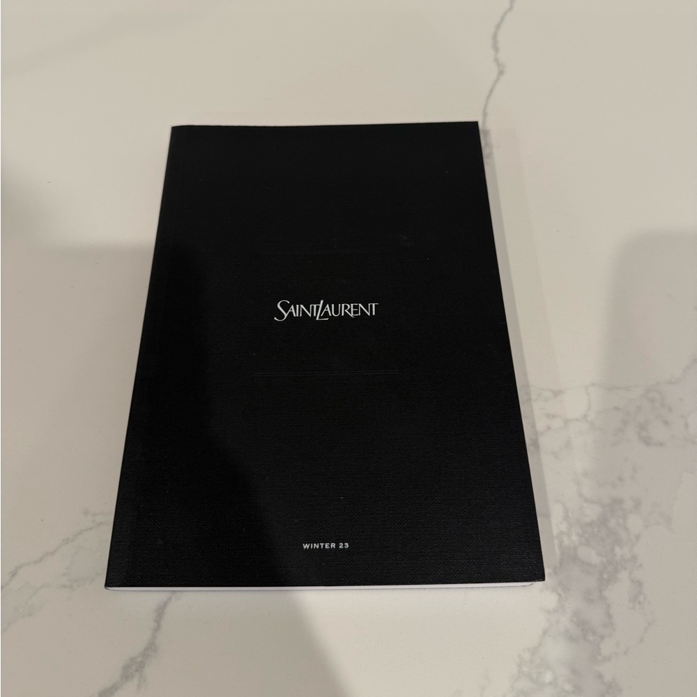 Saint Laurent YSL Classic Black Coffee Table Book